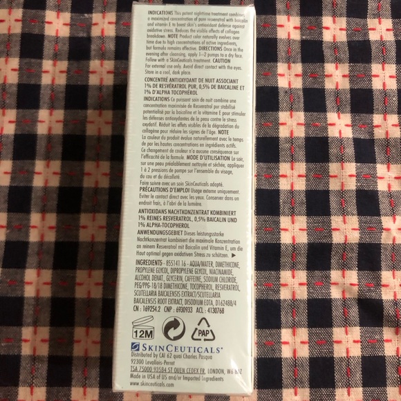 SkinCeuticals Resveratrol B E Antioxidant Night Concentrate - Picture 2 of 2